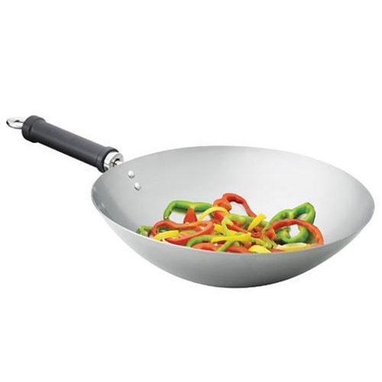KitchenCraft Carbonstalen wok, 30cm - Kitchen Craft | World Of Flavours