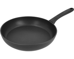 Demeyere Alu Bistro 3 Duraslide Koekenpan – 28 cm Bakpan Uit Aluminium – Non Stick Braadpan Geschikt Voor Alle Warmtebronnen Inclusief Inductie – Traditionele Antikleeflaag Uit Drie Lagen Die Weinig Vetstof Vereist