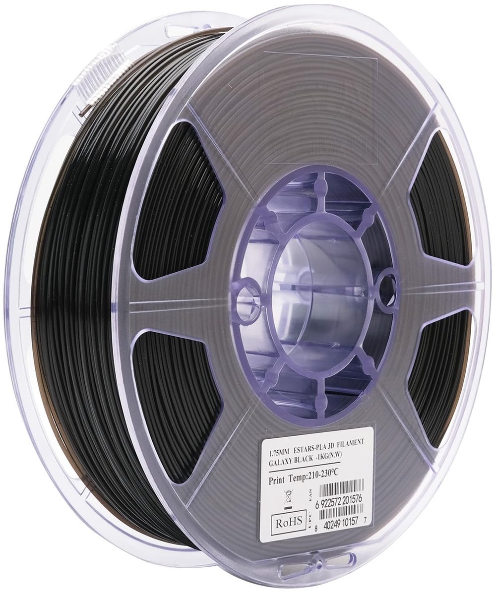 3D Printer Filament in het Donker Gloed – Lichtgevende Sterrenhemel 1.75mm 1KG Spoel