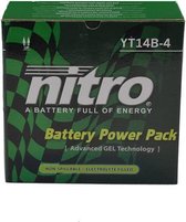 Nitro Batterij yt14b-4 gel