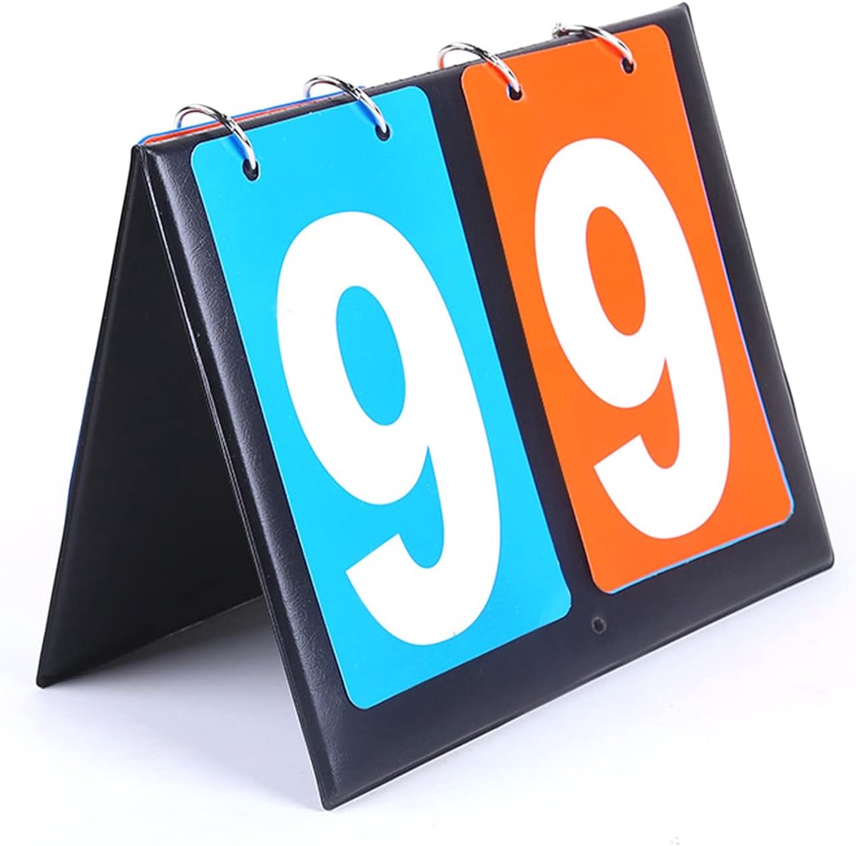 Sportweergavebord - scorebord - draagbaar displaybord - Digit Flip Sport scorebord - telbord - voor basketbal - voetbal - badminton - honkbal voor wedstrijden binnen en buiten - 20 x 16 cm