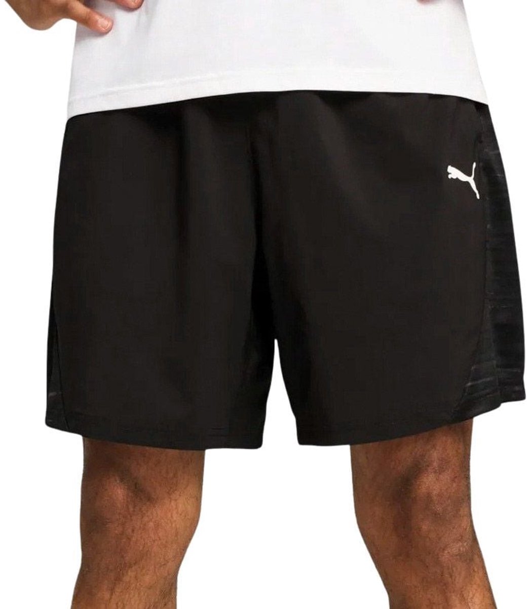 Puma Tad Tech Fabric Mix Short Heren Zwart
