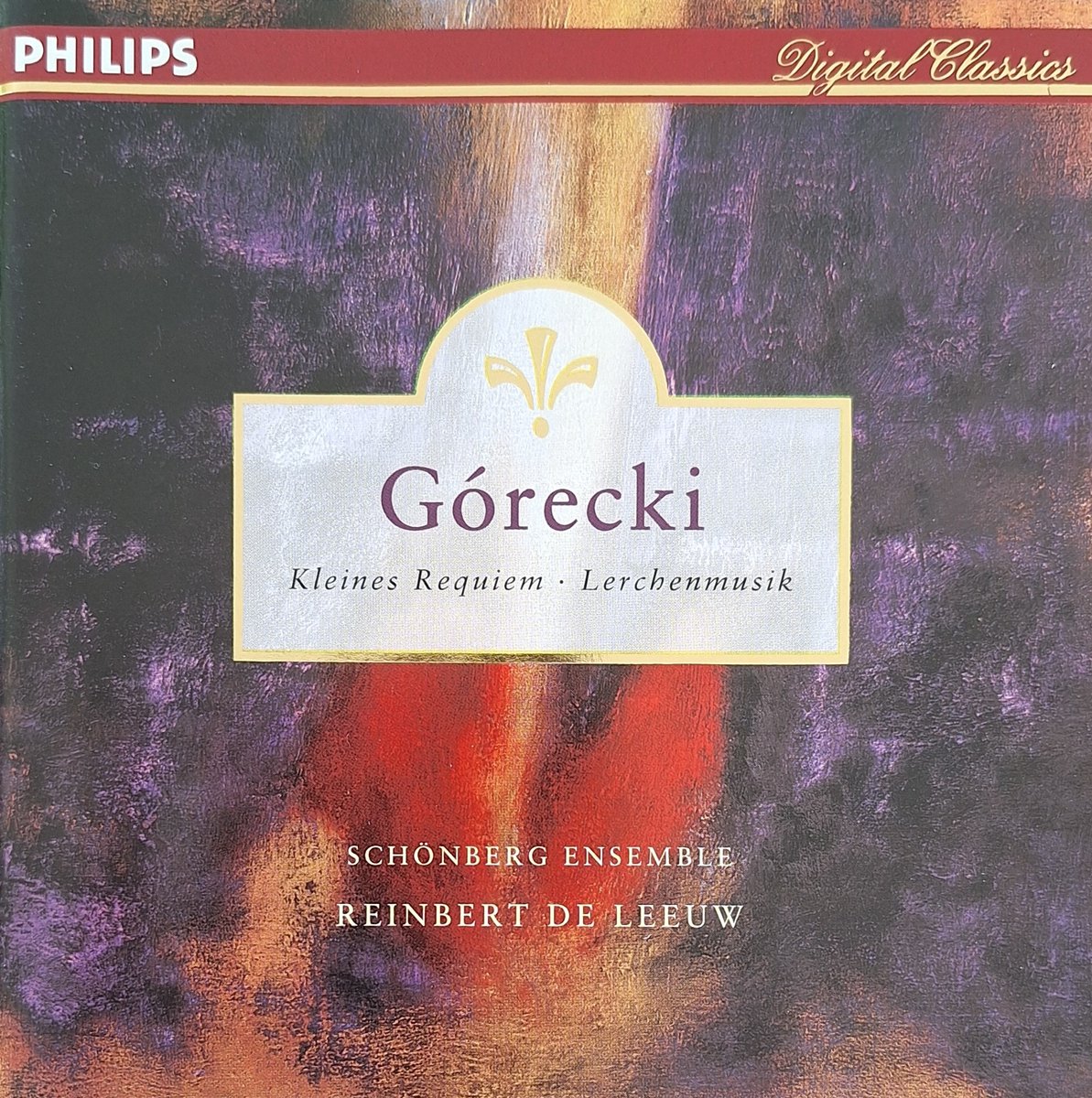 Gorecki: Kleines Requiem; Lerchenmusik