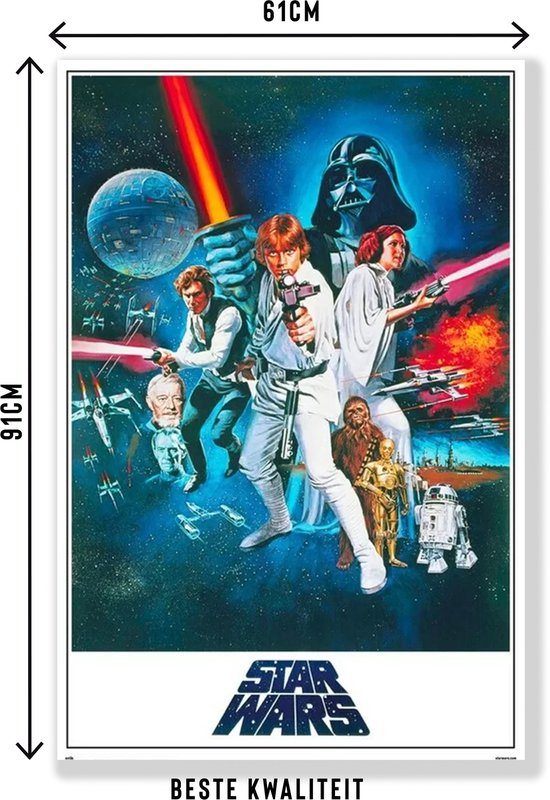 Star Wars Poster 61 91 5 Cm Bol star-wars-poster-61-91-5-cm-bol