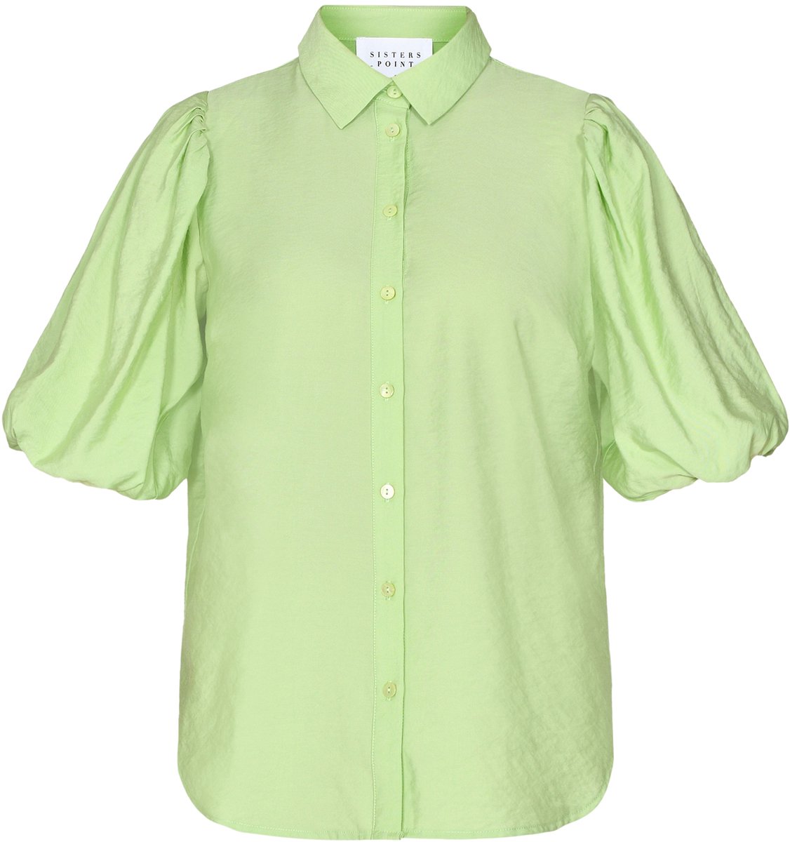 SISTERS POINT Ella-sh - Dames Blouse - L. sea green - Maat XL