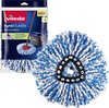 Vileda H2Pro Spin Mop Vervanging - 1 per verpakking - Geschikt voor Vileda H2Pro Spin Mop-systeem - Voor harde vloeren