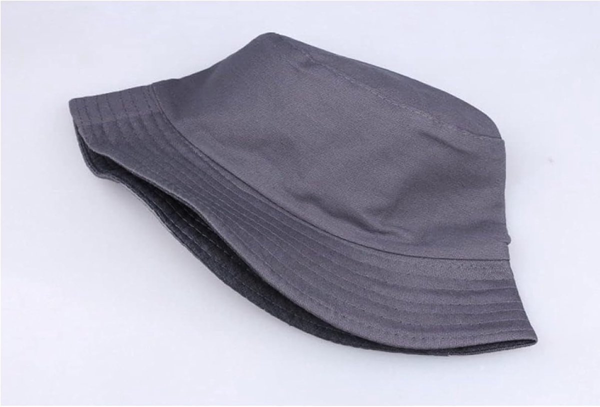 Jumada's - Buckethat - Vissershoedje - Hoed - Zonnnehoedje - Grijs