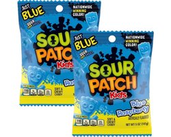 Sour Patch Kids Blue Raspberry 102Gr 2 Stuks