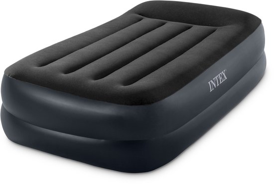 Intex Twin Pillow Rest Raised Luchtbed met ingebouwde pomp - 191x99x42 cm