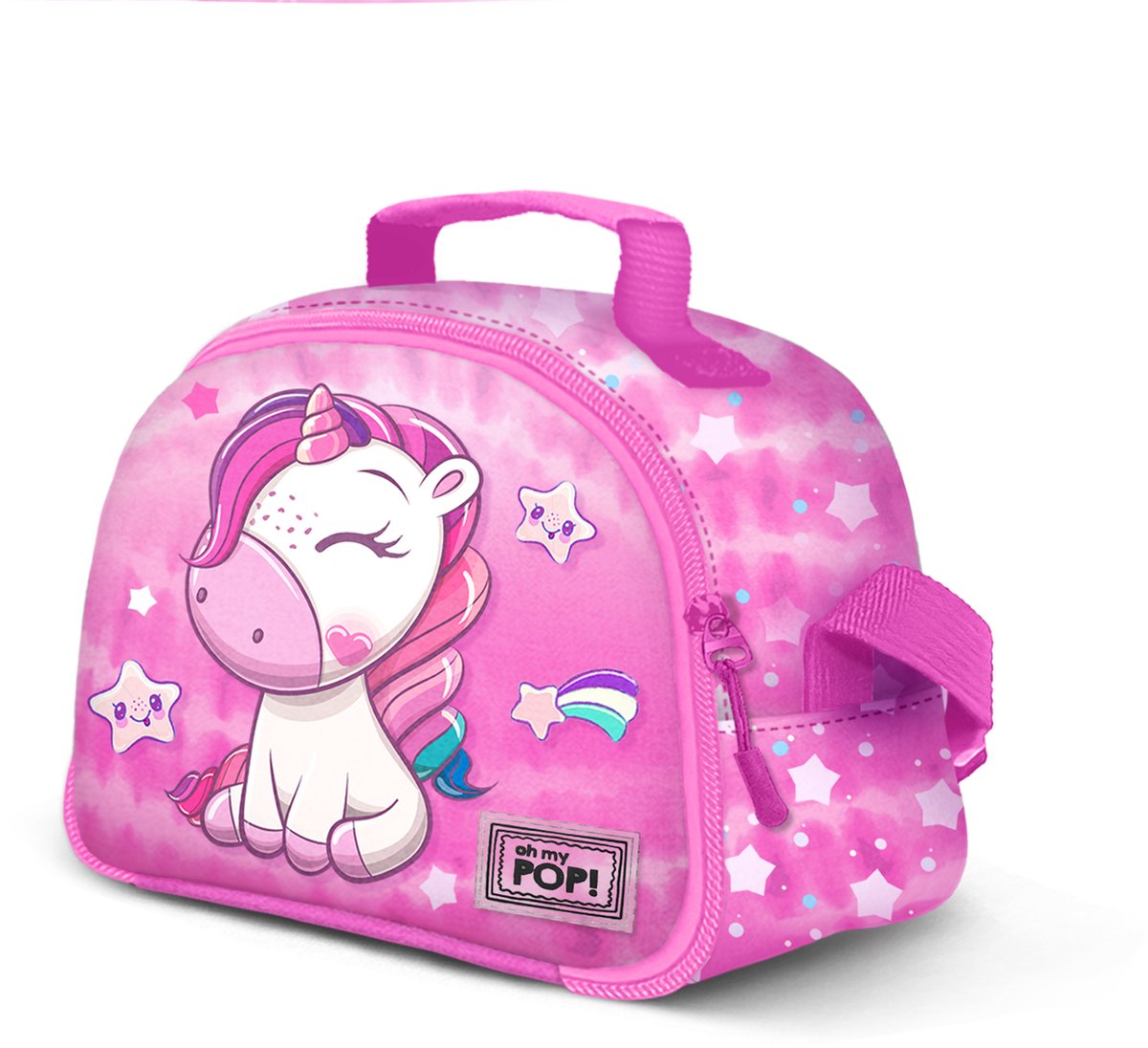 Karactermania - Oh My Pop! - Unicorn - Thermische Lunchtas - Lunchbox - Broodtrommel - Roze