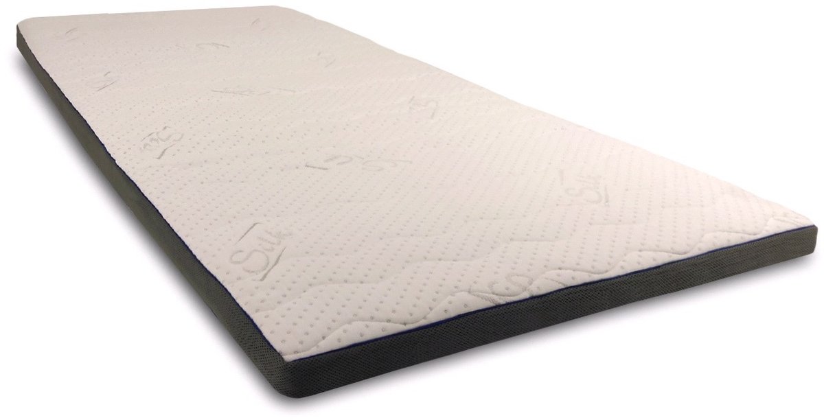 Gel Topmatras 'Blue Magic' - 180x200 - 7 cm dik - Anti-Allergie - Afritsbare en wasbare hoes
