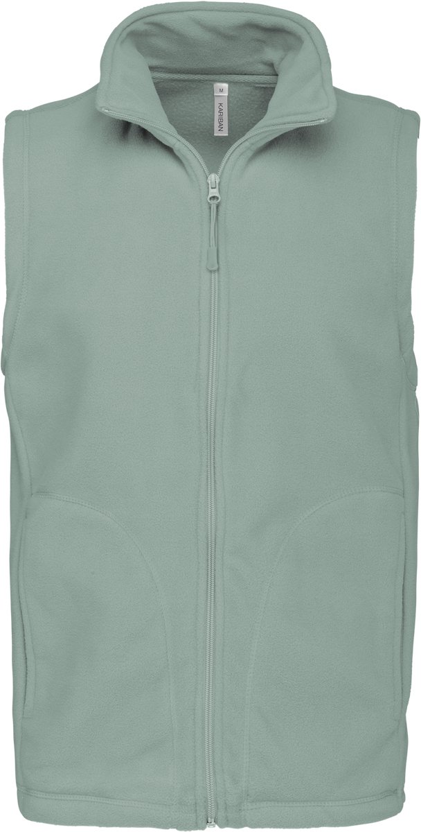 Kariban Bodywarmer van microfleece heren K913 - Sage - 5XL