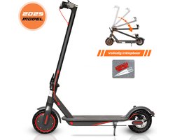 Nexon Pro Elektrische Step voor volwassenen E Scooter - Anti lek Banden - 25 km/u - 35km Bereik - App - LED verlichting - Cruise Control - Schokbestendige wielen - Anti diefstal optie