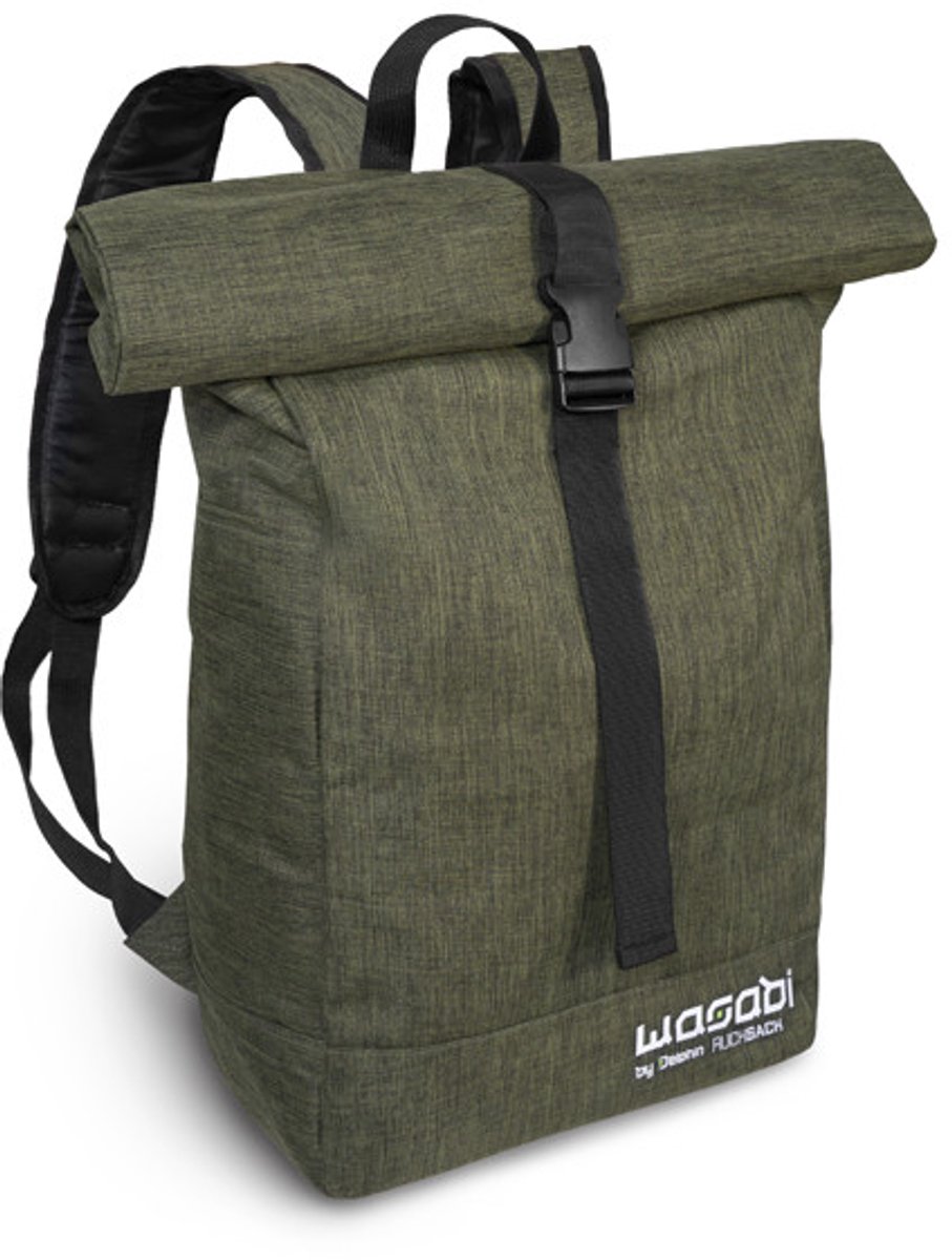 Delphin - WASABI Rugzak – Praktisch, stijlvol en betaalbaar - Groen - 15L