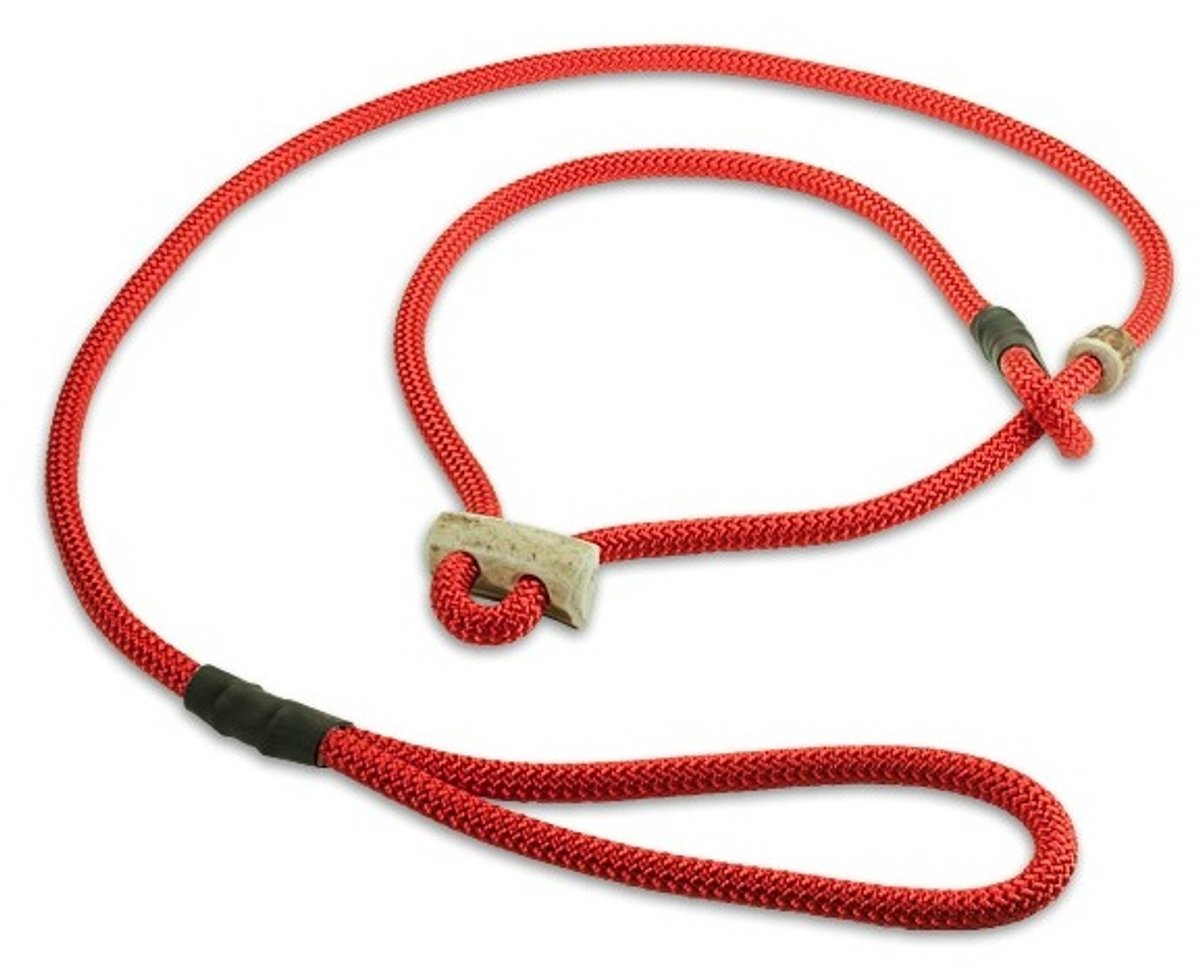 Mystique® Field trial moxon Lijn 8mm 130cm rood met hoornstopper