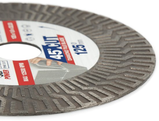 PRODIAMANT® Disque Diamanté Pour Carrelage [115MMx22,23MM] – Disque De Coupe Pour Carrelage, Grès Cérame, Marbre Et Pierre Naturelle – Disque Diamant Extra Fin – Compatible Avec Meuleuses D'angle M14