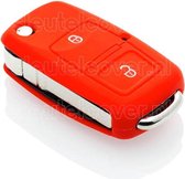 Audi SleutelCover - Rood / Silicone sleutelhoesje / beschermhoesje autosleutel