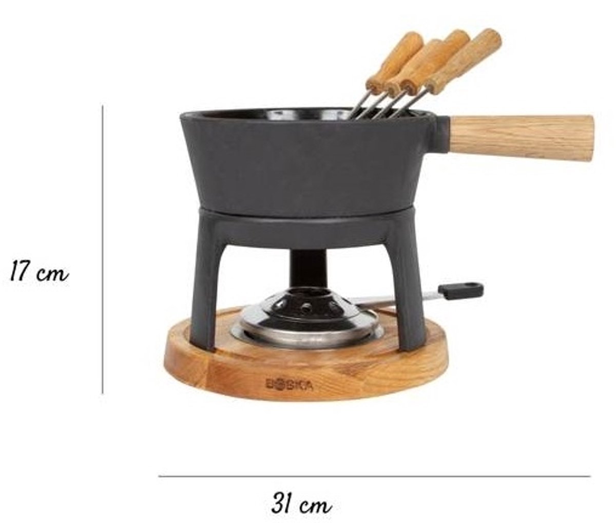Boska Fondueset Pro - Fonduepan - Kaasfondue - voor Iedere Kookplaat - 1,2 L – foto 8
