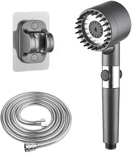 WENKO Douchekop Ultimate Shower, handdouche met 3 functies, weinig