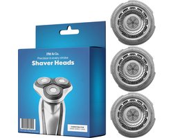 3 Scheerkoppen geschikt voor Philips SH90 S9000 serie – scheerhoofd – Scheermesjes - shaving blades