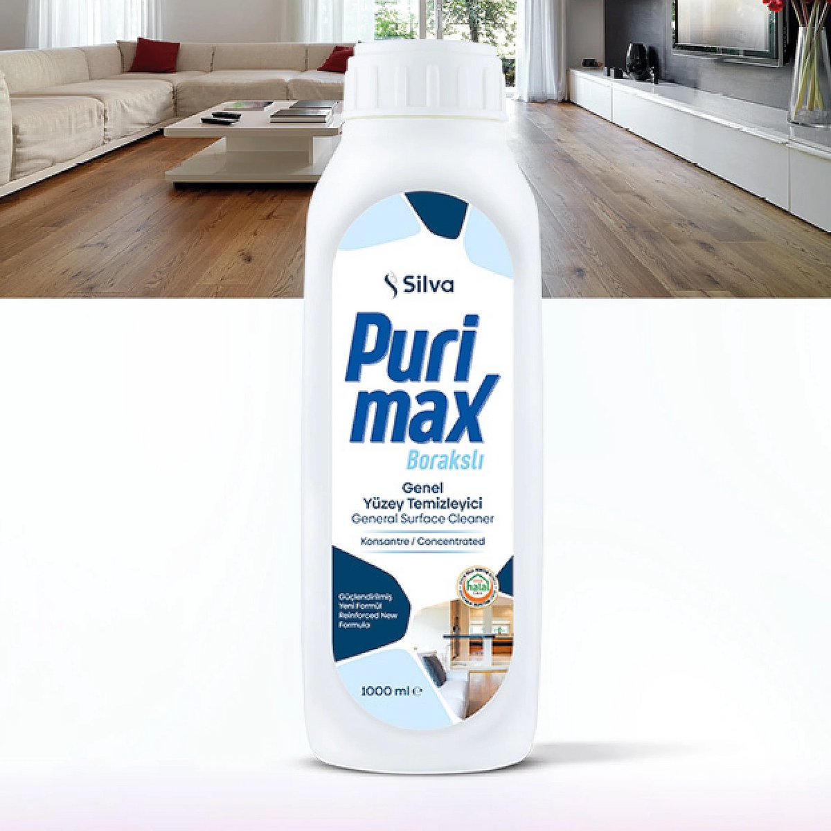 Silva - Purimax - Natuurlijke Allesreiniger - 2x1000 ml - Desinfectant