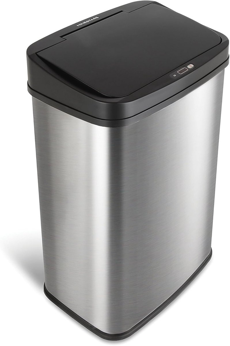 Automatische Touchless Vuilnisbak - 13 Gallon, Rechthoekig Design