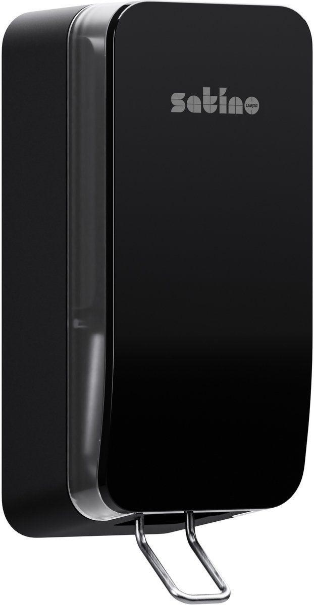 Zeepdispenser Satino SF1 Hyginity Clean&Care 1000ml zwart 333435