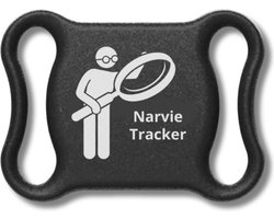 NARVIE - Bluetooth GPS Tracker zonder abonnement - Wereldwijde locatie via app - Geschikt voor Android & iPhone - Sleutels Key Finder - incl. gratis app