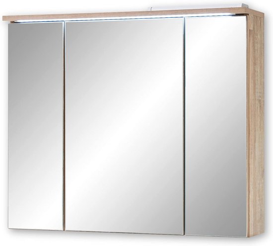 Xbro Spiegelkast badkamer met ledverlichting, 100 x 16 x 60 cm