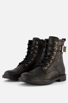 Giga Veterboots zwart Leer - Maat 37