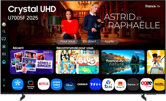 Samsung TU75U7005FKX 75" 4K Ultra HD LED TV - Samsung Electronics Benelux - €699,99