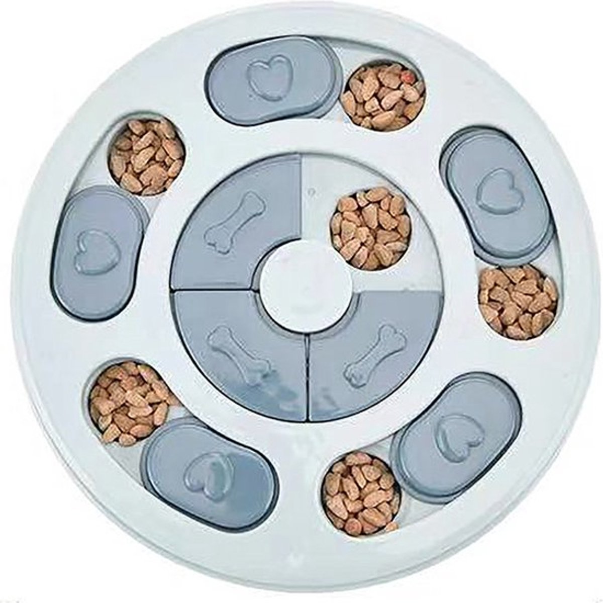 Nixnix® - Honden en Katten Langzaam eten voederschaal - 24 cm
