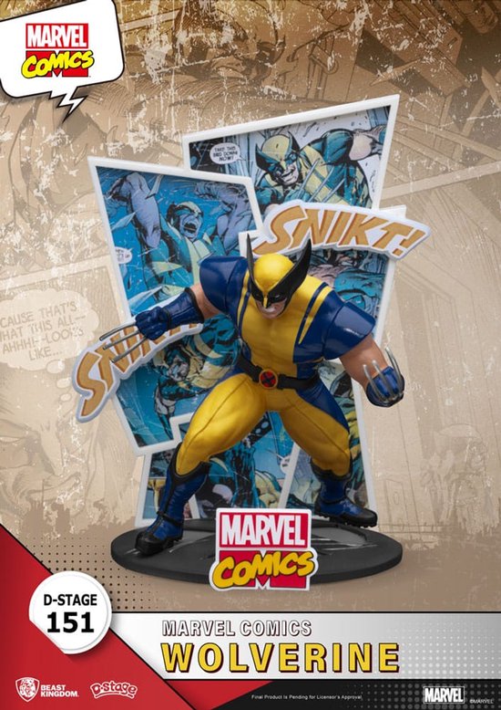 Beast Kingdom Toys Marvel D-Stage PVC Diorama Wolverine 16 cm Dioramas