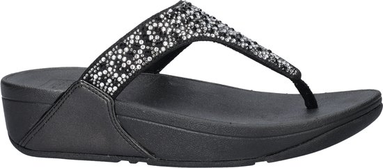 FitFlop Lulu Crystal- Bout Mix Zwart