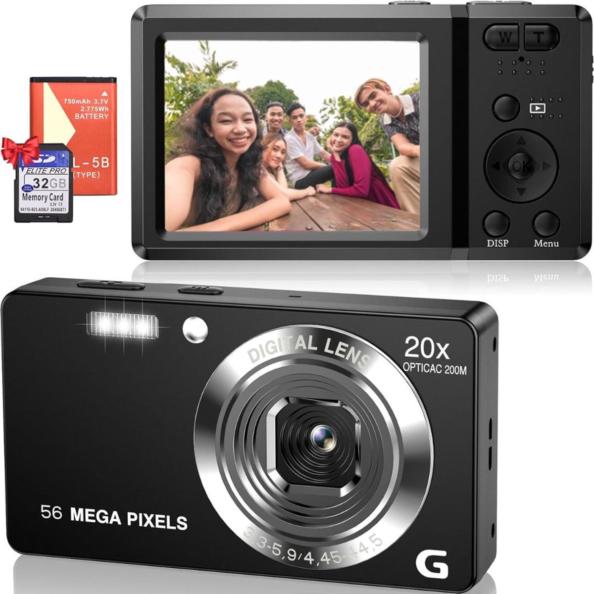 Fotocamera - Fototoestel - Zwart