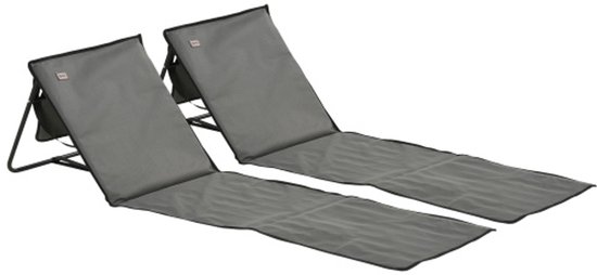 Outsunny Ligstoel, Opvouwbare Strandstoel, Verstelbare Tuinstoel Voor Op Het Balkon~1gdinvhtjro00