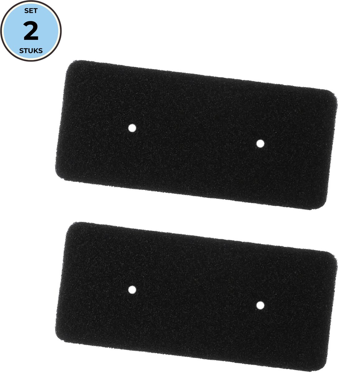 Bramokava 2x Filter geschikt voor Samsung Droger DC6200376A - DC62-00376A - 230 x 100 mm Spons Foam Schuimfilter