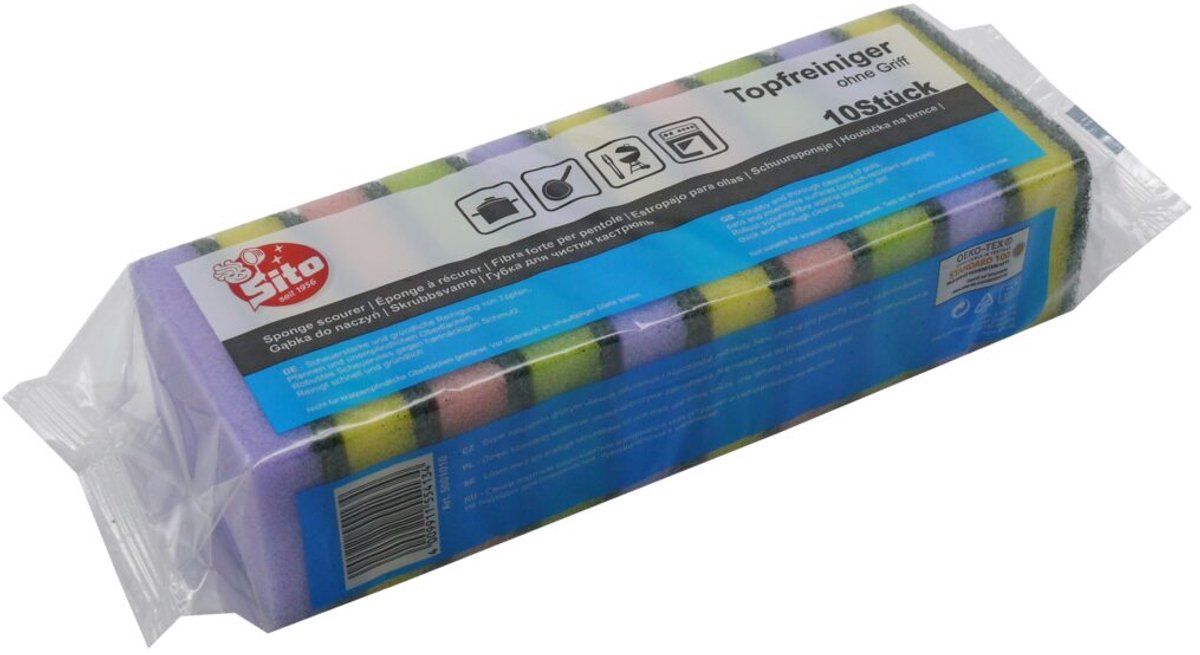 Goedkoopste Schuurspons - 10 Stuks/ Pak