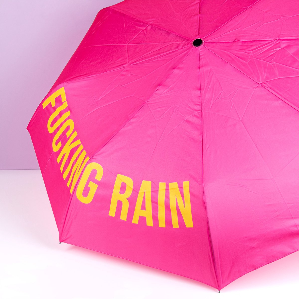 Fucking Rain paraplu - Roze van Fisura