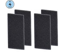 Bramokava 4x Filter geschikt voor Droger Whirlpool Bauknecht Ignis - 481010354757 - 220 x 110 mm - Spons Foam Schuimfilter