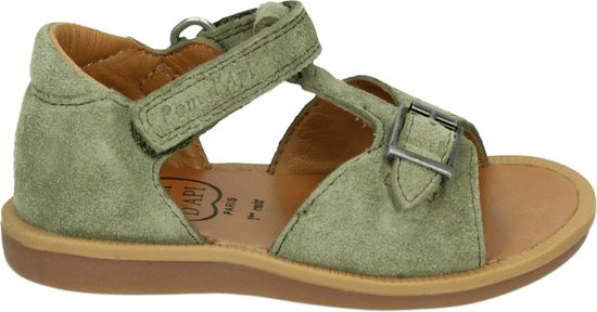 Pom d'Api POPPY EASY - Sandales pour garçon - Couleur : Vert - Pointure : 24