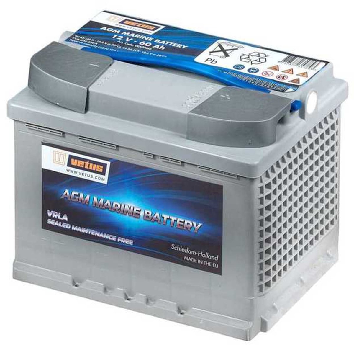 VETUS 12V AGM Accu 60Ah | VEAGM60