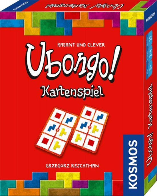 Kosmos Ubongo 20 min Jeu de cartes