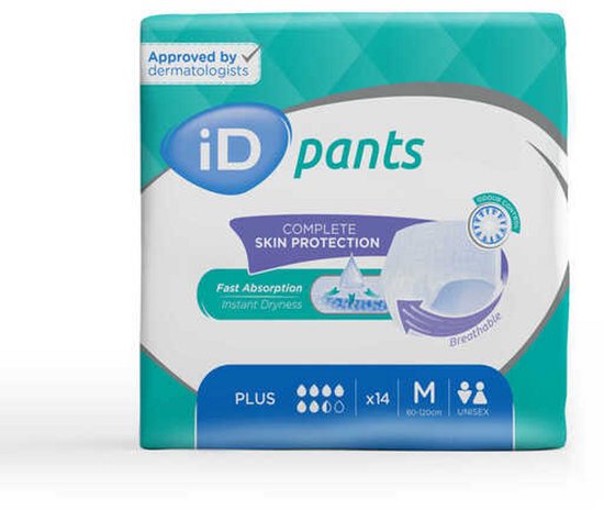 ID Pants Plus Medium - 16 pakken van 14 stuks