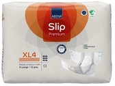 ABENA Incontinentie Slip Premium XL4 - Eendelig Verband ter Bescherming van Zwaar Urineverlies en (Dunne) Ontlasting - Perfecte Aansluiting door Flexibele Sluitstrips - 12 Stuks