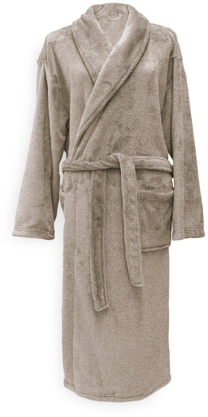 Badjas Long ZoHome Cara - Polaire - Taille XL - Shady Sand