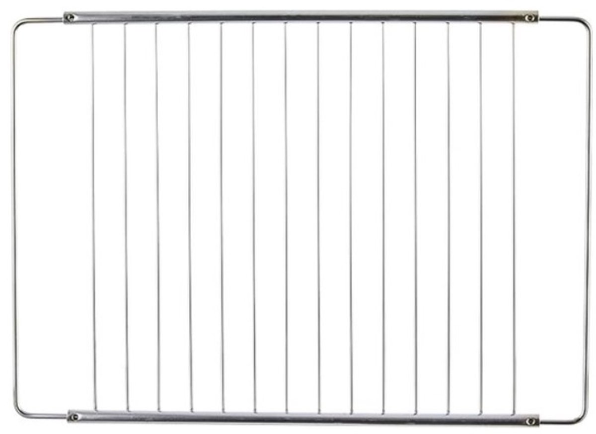 Wakiki - Altijd Handig! - Verstelbaar oven rooster 36cm tot 60cm - Zeer Grote Verstelbaarheid - BBQ - Geschikt voor alle merken