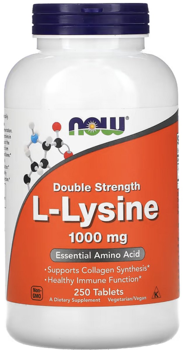 Goedkoopste L-Lysine 1000mg-250 tabletten