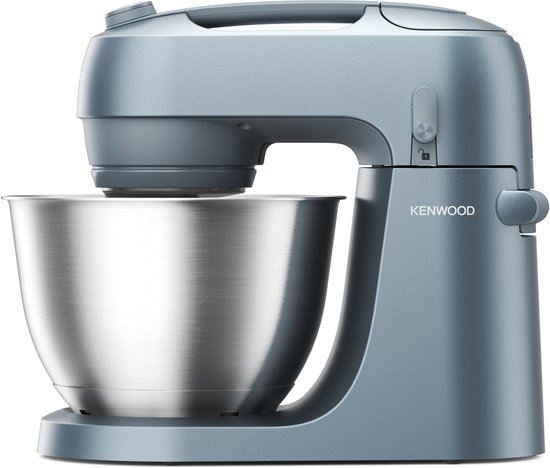 Robot culinaire Kenwood GO KZM35.000GY - Blauw - Bol mélangeur 4L - Poignée pour un déplacement facile - Robot culinaire compact - Ranger dans un placard ou un tiroir de cuisine - [pièce collection GO]