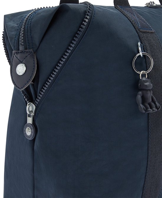 kipling Sac de voyage Sac de sport Eyes Wide Open Art M Travel Tote M Blue Bleu 2